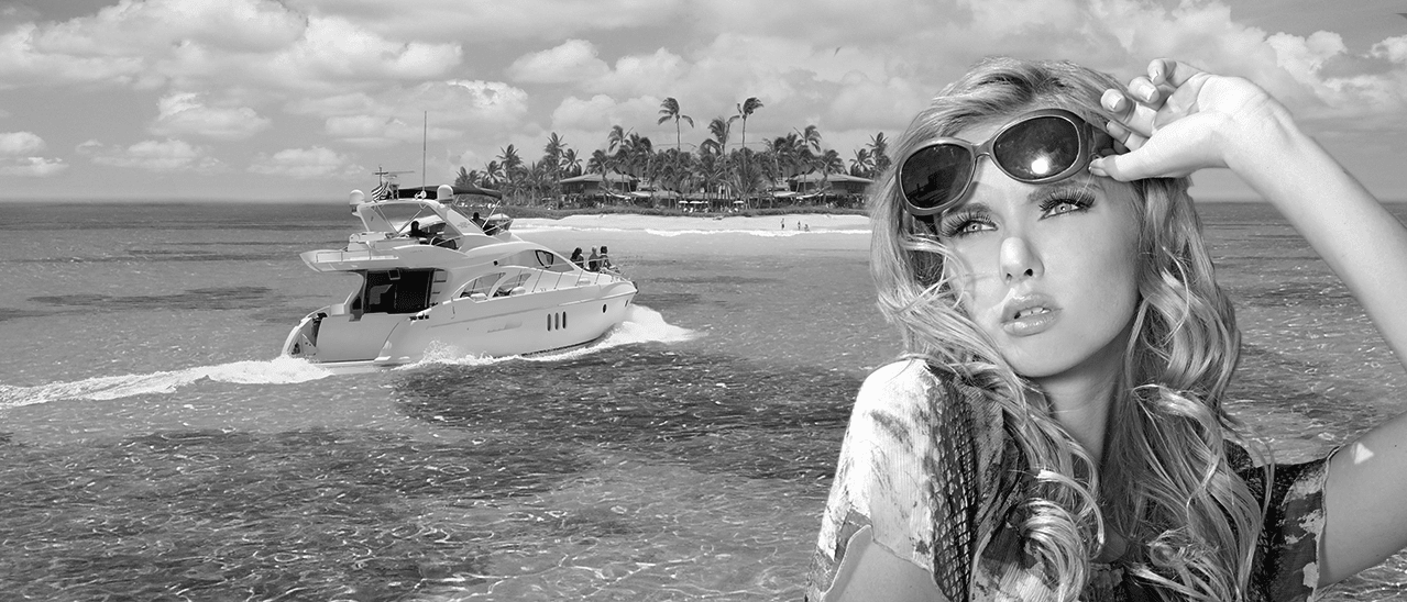 Beautiful Girl At A Beach